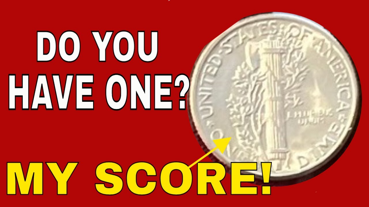 Dime トランプ Look for this dime worth money! Trumpet tail variety you should