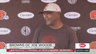 Joe Woods On What He Sees in Cardinals QB Kyler Murray - Sports 4 CLE, 10/14/21