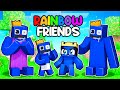 Joining the Roblox RAINBOW FRIENDS FAMILY in Minecraft!