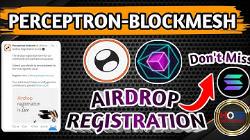 ✅ PERCEPTRON BLOCKMESH AIRDROP // AIRDROP REGISTRATION FULL GUIDE // NODE MINING // FREE AIRDROP 