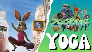 Zootopia Yoga  | Calming Yoga for kids | Kids Yoga | Yoga Brain Break | Spring  Yoga