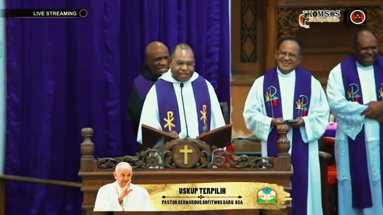 KABAR GEMBIRA: KEUSKUPAN TIMIKA MEMILIKI USKUP BARU KE DUA SETELAH MGR. JOHN P. SAKLIL, PR