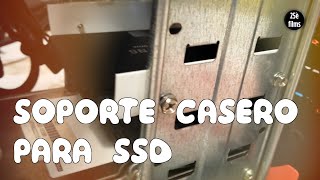 Soporte casero para ssd (DIY stand 3.5) - YouTube