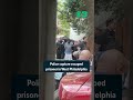 Police capture prisoner in West Philadelphia