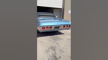 Our latest creation! 1968 Impala SS