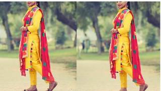 punjabi suit pant plazo