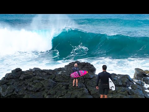 WE SHOULD NOT HAVE PADDLED OUT HERE (WAIMEA BAY)