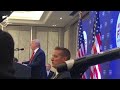 Trump mocks Israel's political stalemate, highlights embassy move in speech to Orthodox Jews in N.Y.