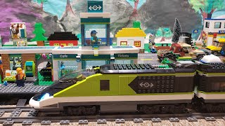 Lego Train Track Setup