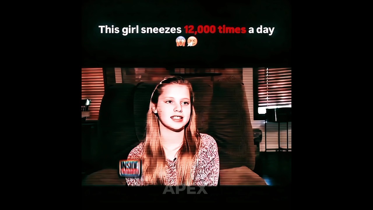 The Girl Who Can't Stop Sneezing 🤧 #shorts #edit