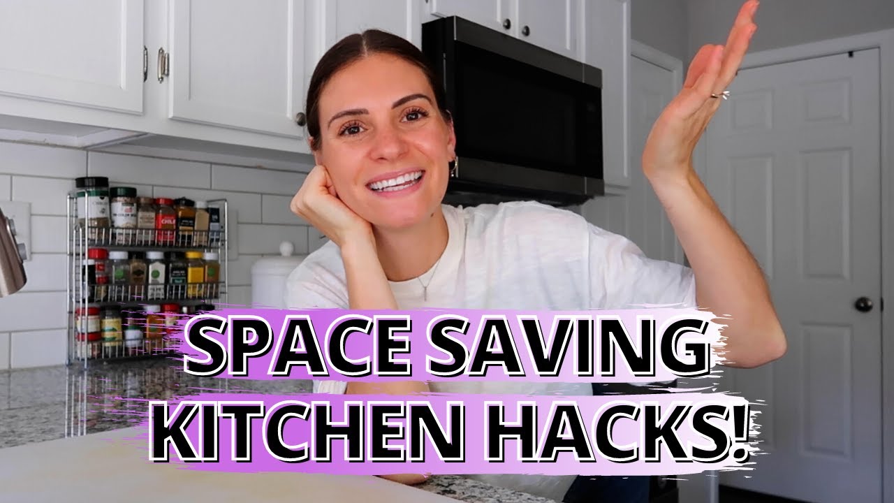 KITCHEN SPACE SAVING IDEAS FOR SMALL KITCHENS | kitchen organization ...