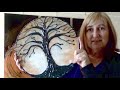 A quick and simple Hot Glue and Resin Tree of Life