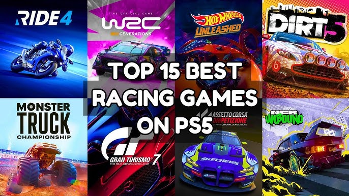 Top 15 Best Racing Games On PS5 | 2023 - YouTube