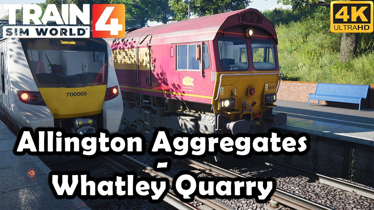 [6V18] Allington Aggregates to Whatley Quarry - Train Sim World 4 ...