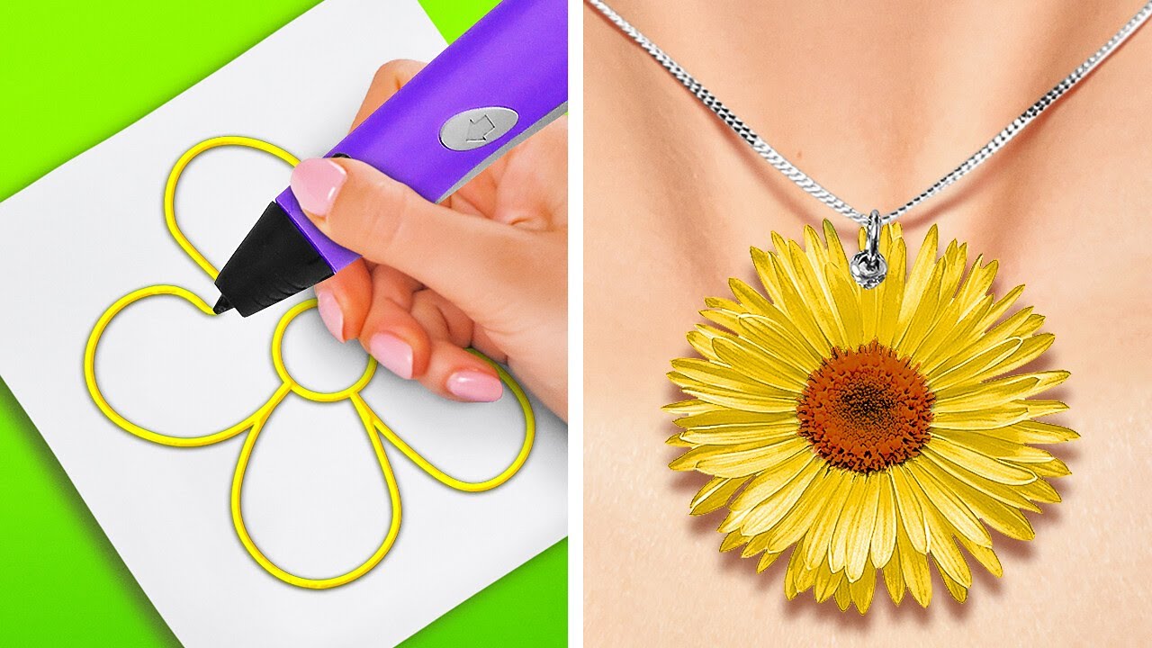 SMART 3D PEN AND GLUE GUN HACKS EVERYONE SHOULD TRY - YouTube