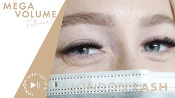 How to do Mega Volume Lashes Safely | Mega Volume Lash Extension Tutorial