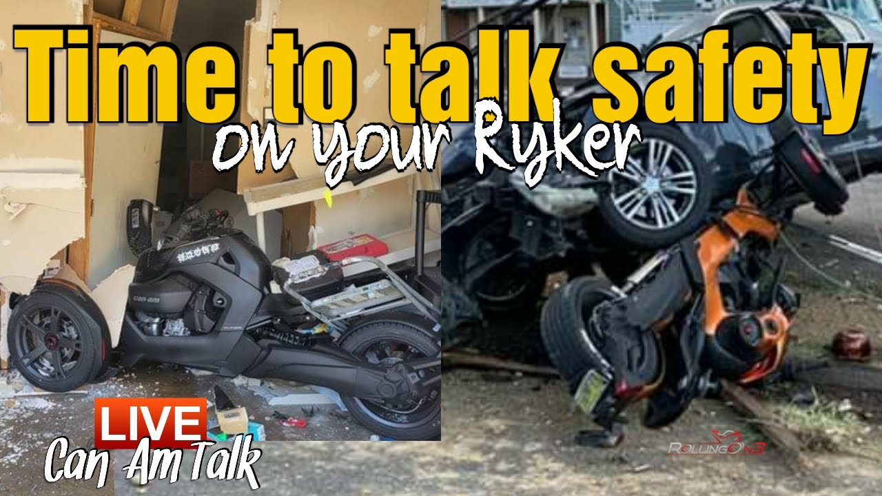 Safety tips and surviving a accident on your Can Am Ryker - YouTube