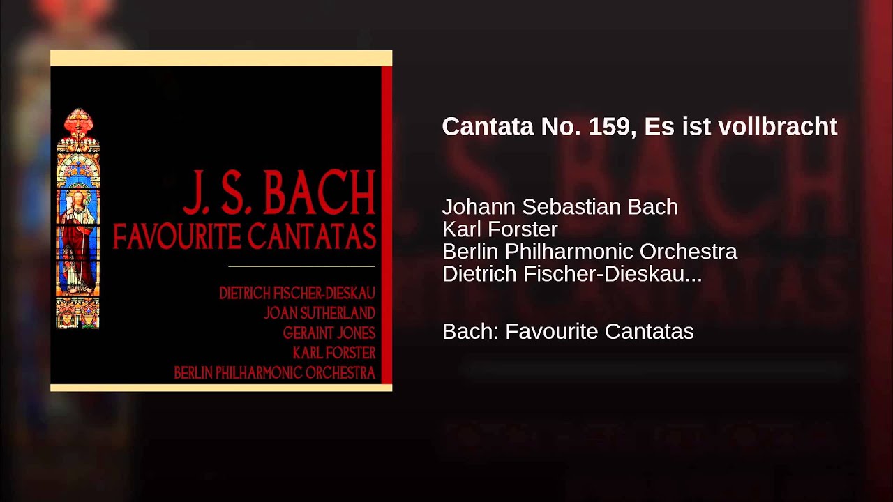 Cantata No. 159, Es ist vollbracht bekijken op YouTube Cantata No. 159, Es ist vollbracht bekijken op YouTube
