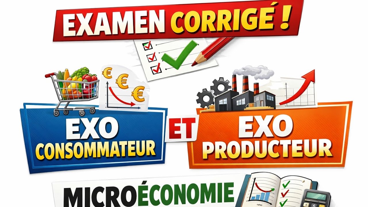 Microéconomie Examen Principal  corrigé