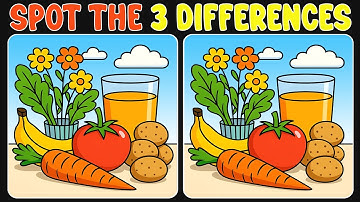 Spot The Difference Challenge! Test Your Focus And Observation Skills!《 A Little Hard 》