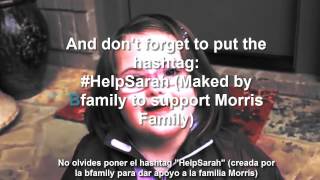 #HelpSarah - Help Sarah Grace Morris!