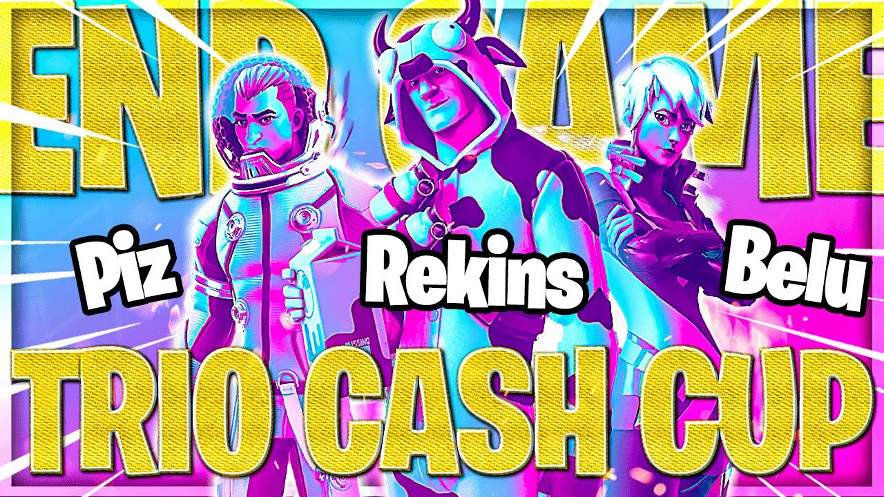 Il GRANDE RITORNO delle TRIO CASH CUP! 2 WIN w/PIZ & BELUSI - FORTNITE