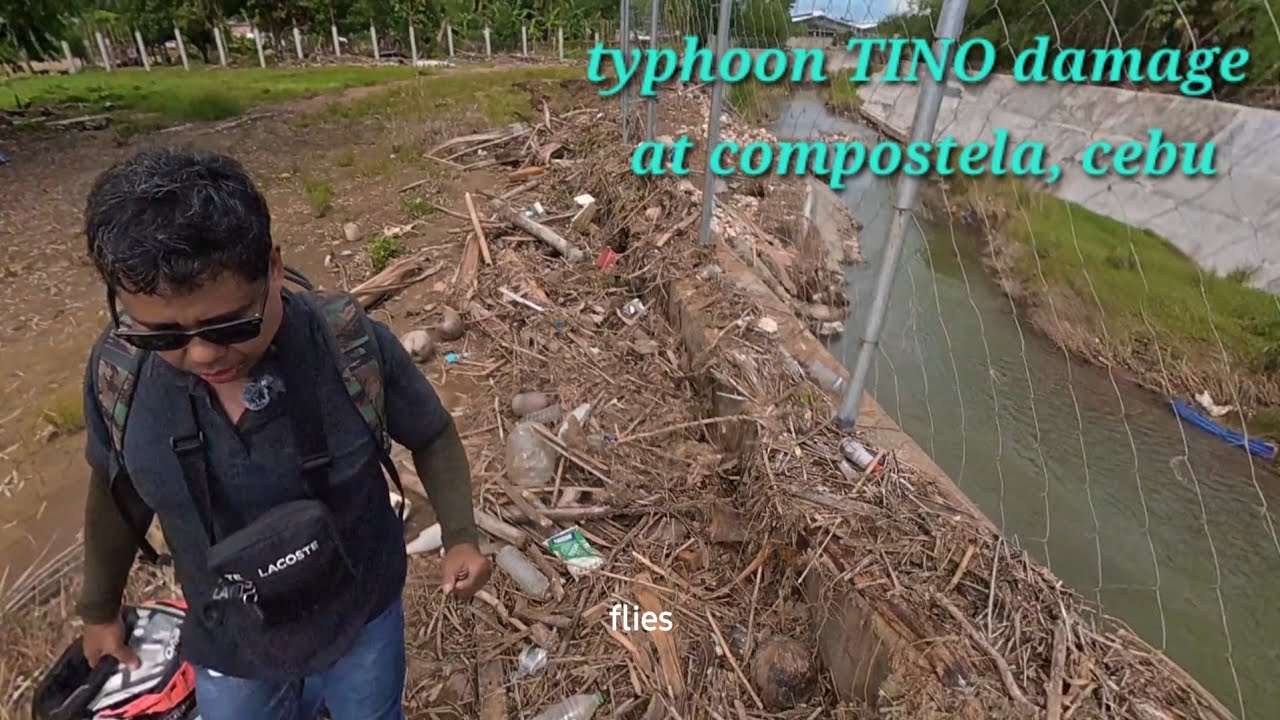 Compostela, Cebu, typhoon TINO marks