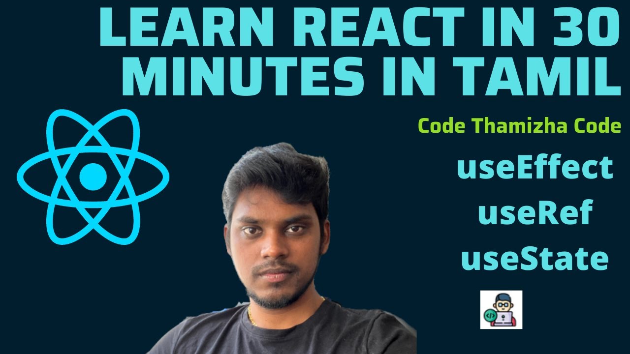 Learn React In 30 Minutes in Tamil - YouTube