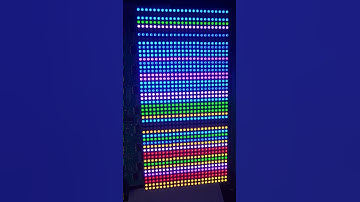 Color testing the ORM2088 8x8 RGB Dotmatrix display.