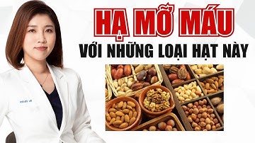 4 loại hạt giúp hạ mỡ máu | Bác Sĩ Vân Anh #short #shorts