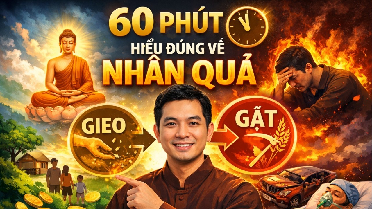 60 Phút Hiểu Đúng Về Nhân Quả – Đủ Để Thay Đổi Cách Bạn Sống