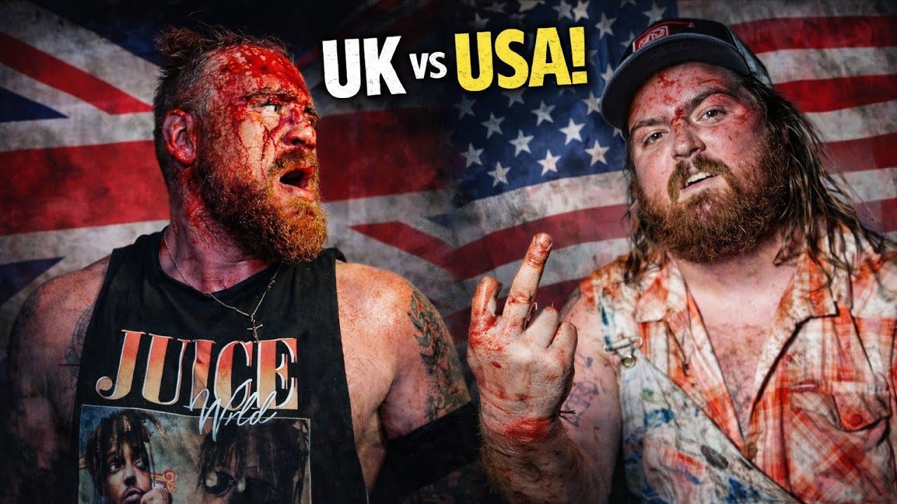 UK vs USA! LOU NIXON VS HARDCORE HILLBILLY! XPW KILLAFORNIA 2 OPENING ROUND!