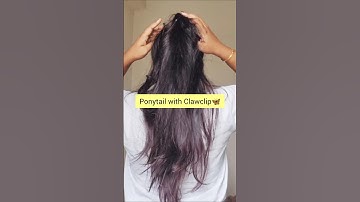 Ponytail Hack/Hairstyle🤍 #shorts #hack #hairtutorial #hairstyle #ponytail #viralvideo #trending #fyp