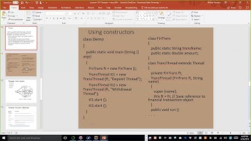 CSE1322S03L19 Thread and Multithreading Discussion Started with Java and C#