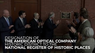 American Optical Co. Named a Historic District to the National Register of Historic Places!