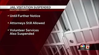 Guilford County temporarily suspends Detention Center visitations