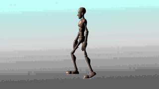 Generic walk cycle (animated)