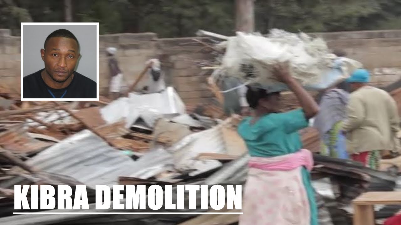 Many families left homeless in Kibra demolition newspaper mockup