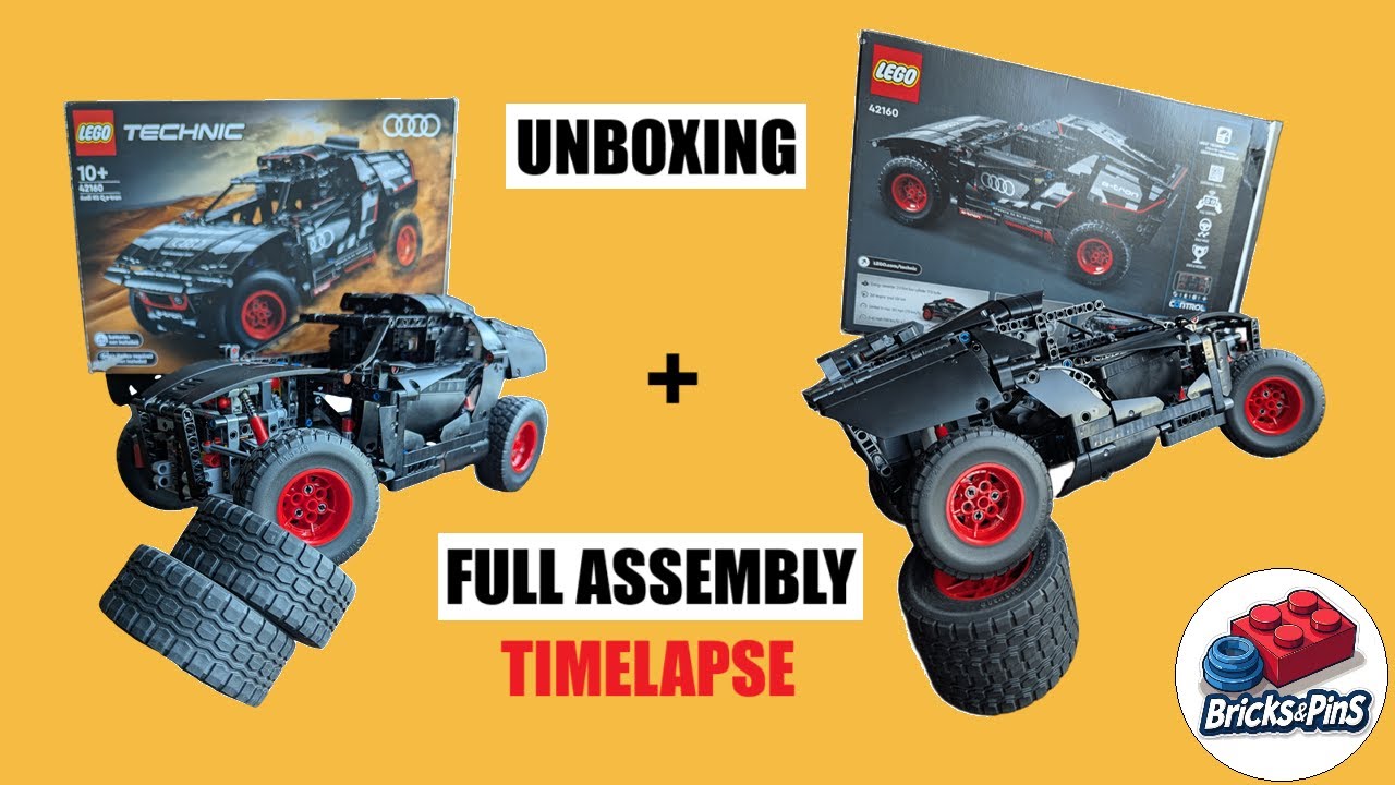 mty 様 LEGO Technic 42160 Speed Build and Unboxing | LEGO Audi RS Q e