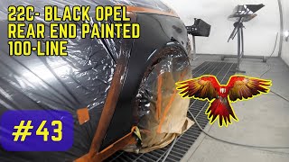 Paintcode 22C Rear end paintjob Opel Insignia #autopremium #paintshop #black
