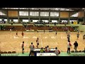 第42回全国高校選抜ハンドボール大会・男子３回戦  千原台 vs  香川中央 前半  2019.3.26 埼玉県三郷市総合体育館  ユニフォーム赤、黒と白の縞・香川中央