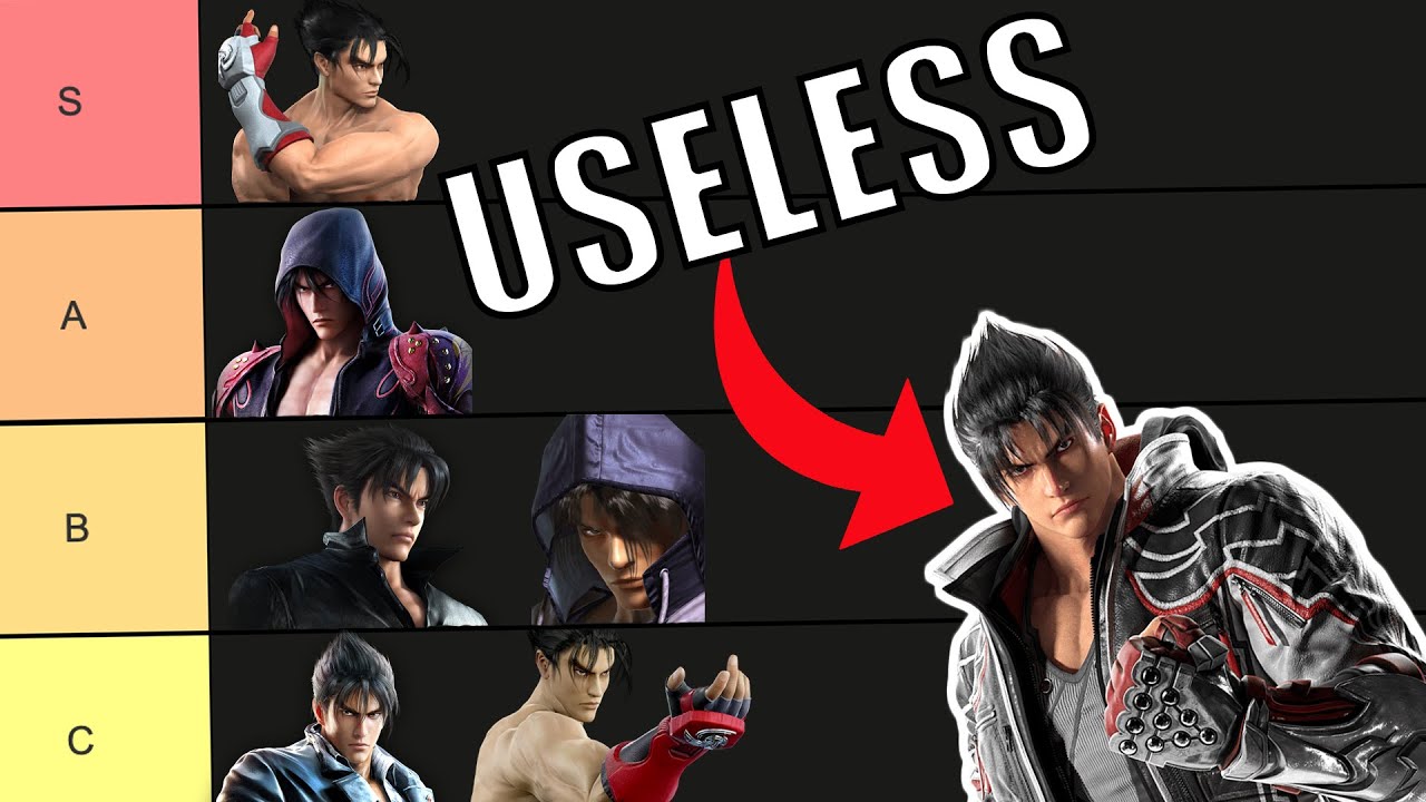 Рейтинг бесполезности Джина Казамы в каждой игре Tekken