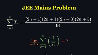 This Series Looks Hard — But Telescopes! | JEE Mains Telescopic Sum