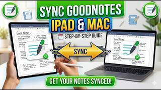 How to Sync GoodNotes Between iPad and Mac | GoodNotes iCloud Sync Tutorial | Fix GoodNotes Not Sync