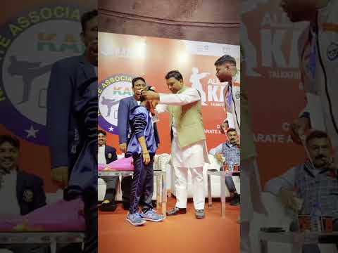IYC President Srinivas BV ji Meets With Karate Competitors l Delhi l Talkatora stadium 🏟️ l Congress