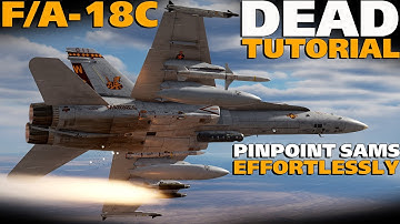 DCS F/A-18C Hornet Tutorial | Making SEAD & DEAD EASY with the AGM-88C