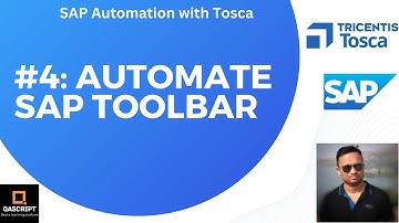 SAP GUI Automation |Tosca 2023.2 | Lesson 4 - Automate SAP Toolbar | Sales Screen | Module