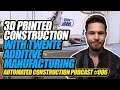 TAM Biggest Concrete Printer | Founder Shows Off 3D Printing Concrete Tech