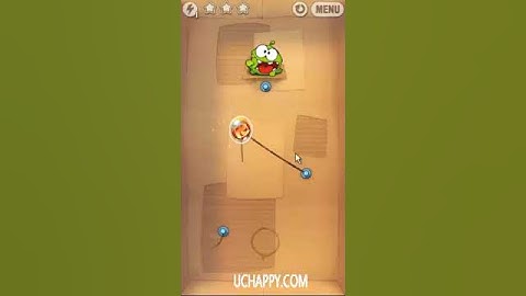 Cut The Rope Cardboard Box Level 1-9 Walkthrough (3-Star) HD
