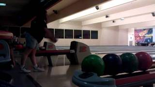 Woman Bowling - Great Form